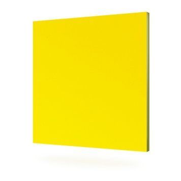Алюмінієво-композитна панель Aluboard АСР жовтий (S1023), Змм, 1250x3000 (0,25/0,25) 7706-33 фото